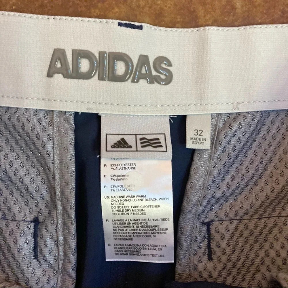 Men’s Navy Adidas Golf Pants